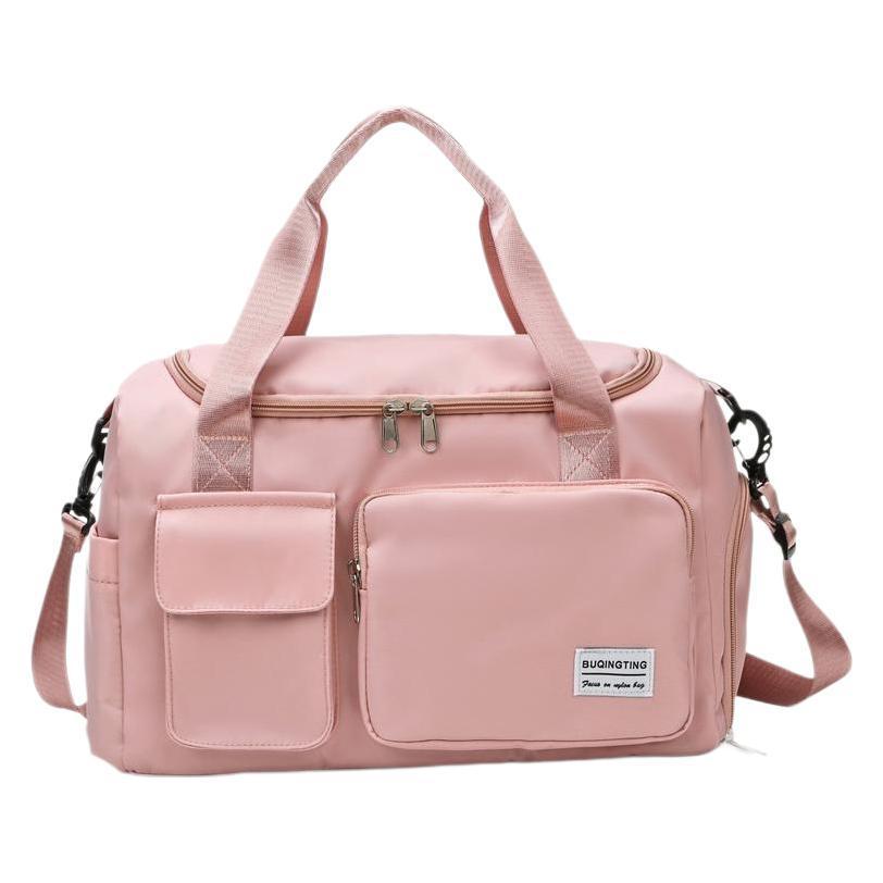 Trendy Fitness Bag Dry Wet Separation Portable Shoulder Sports Bag