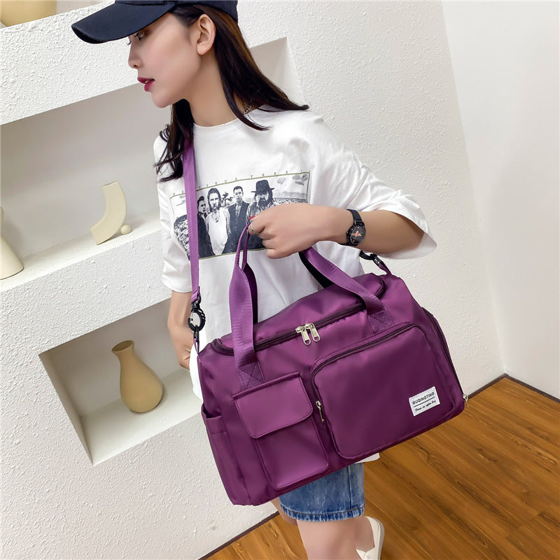 Trendy Fitness Bag Dry Wet Separation Portable Shoulder Sports Bag